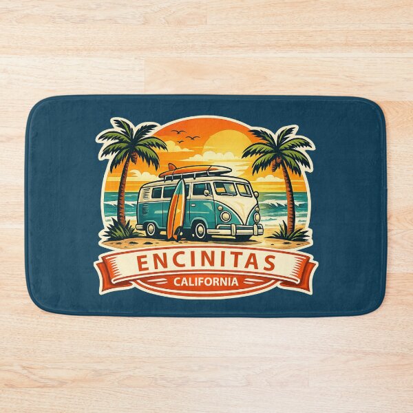 Item preview, Encinitas California Surf Van designed and sold by getpressedshirt.