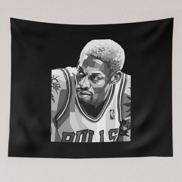 Artikelvorschau, Dennis Rodman Graustufen entworfen und verkauft von Japanese art.