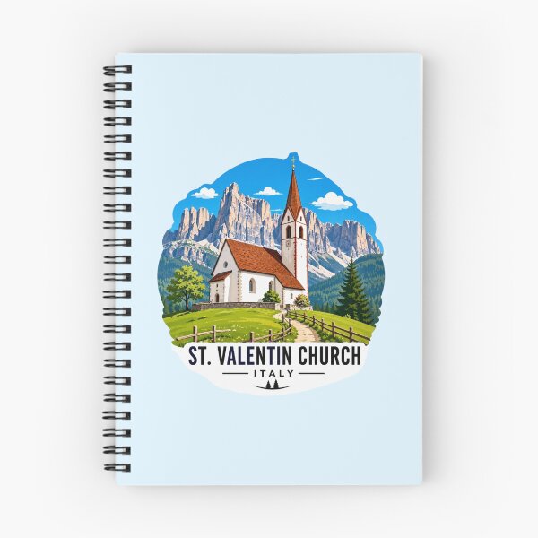 Aperçu de l'œuvre Église Saint-Valentin, Italie - Dolomites créée et vendue par Myra365Art.