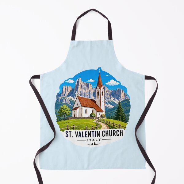 Item preview, St. Valentin Church, Italy - Dolomites designed and sold by Myra365Art.