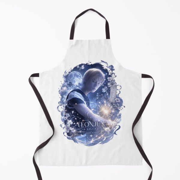 Item preview, TXT Yeonjun Setsuna Hanabi wall poster with starry sky full moon designed and sold by Valeree Store.