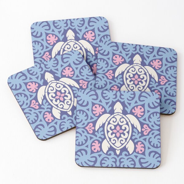 Item preview, Honu Sea Turtle – Pastel Nursery Tifaifai designed and sold by Tahitifaifai.
