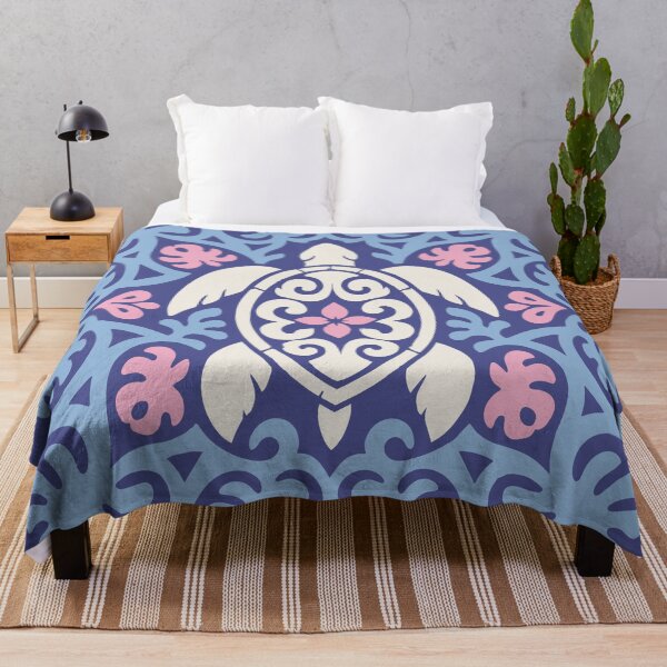 Item preview, Honu Sea Turtle – Pastel Nursery Tifaifai designed and sold by CreaTahiti.