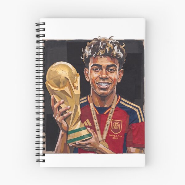 Item preview, Lamine Yamal Spain 2026 World Cup Champion designed and sold by Coldink.