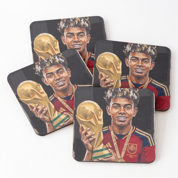 Item preview, Lamine Yamal Spain 2026 World Cup Champion designed and sold by Coldink.