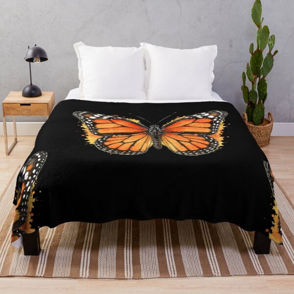 Item preview, Minimal Monarch Butterfly Watercolor | Hand Drawn Nature Illustration designed and sold by ColorSplash123.