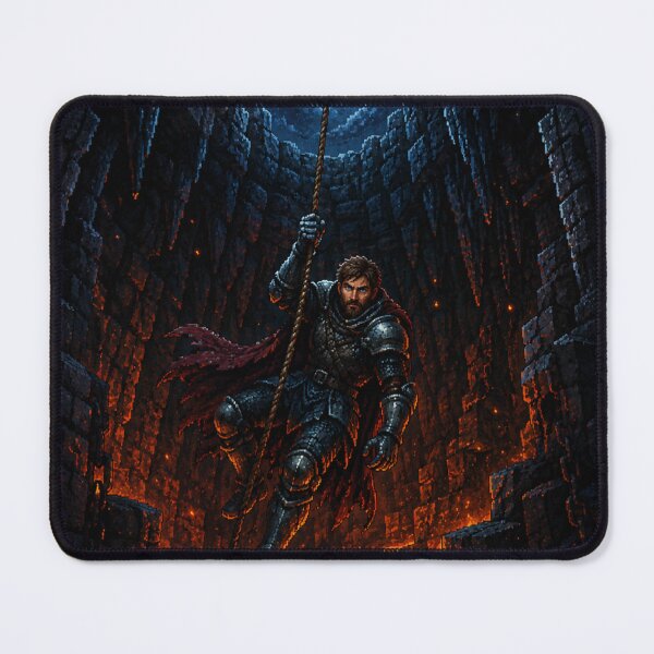 Item preview, Retro Arcade Knight - Forgotten Legend Pixel Art Poster designed and sold by EtermaoDigital.