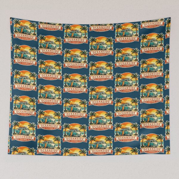 Item preview, Oceanside California Surf Van designed and sold by getpressedshirt.