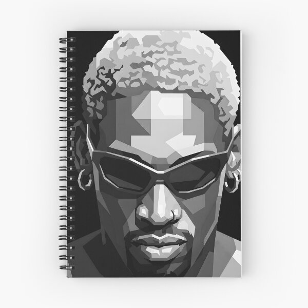 Artikelvorschau, Dennis Rodman Graustufen entworfen und verkauft von Japanese art.