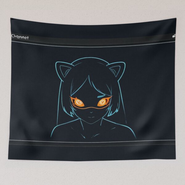 Item preview, Glowing Eyes Line Art designed and sold by BLUESKY11a.