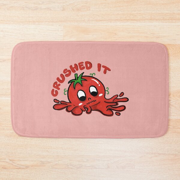 Item preview, Hand Drawn Cute Crushed Tomato Doodle Art designed and sold by lazypencil.art.