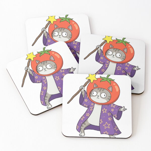 Item preview, Weird Funny Wizard Tomato cat blessing everyone designed and sold by Woketoon.
