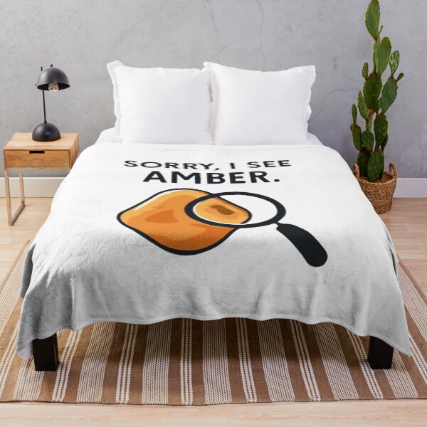 Item preview, Sorry, I See Amber. Funny Design For Amber Hunters And Beachcombers designed and sold by Glitch-Cult.