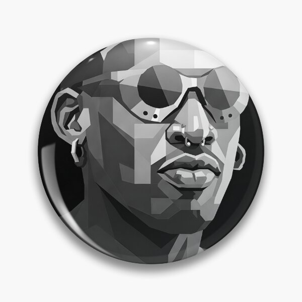 Item preview, Dennis Rodman Grayscale  designed and sold by Japanese art.