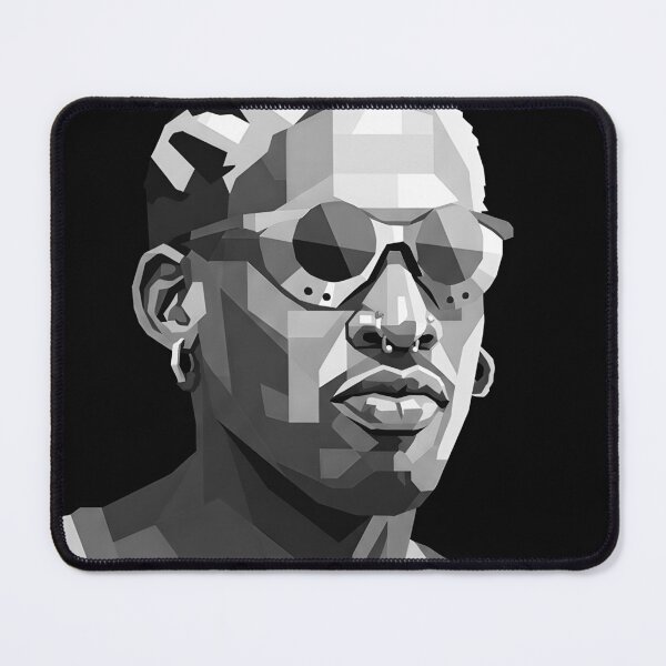 Item preview, Dennis Rodman Grayscale  designed and sold by Japanese art.