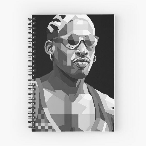 Artikelvorschau, Dennis Rodman Graustufen entworfen und verkauft von Japanese art.