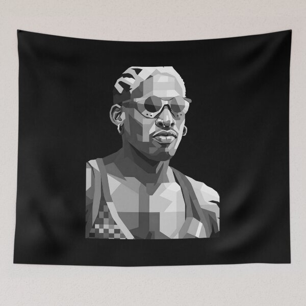 Artikelvorschau, Dennis Rodman Graustufen entworfen und verkauft von Japanese art.