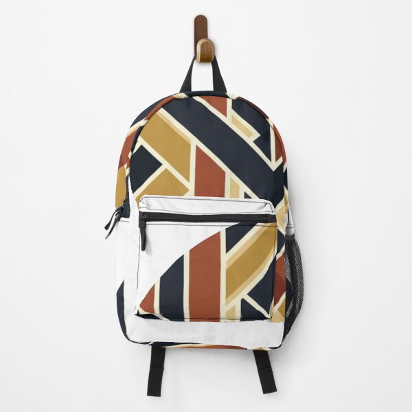 Item preview, Art Deco Geometric Maze – Navy, Gold & Terracotta designed and sold by Dzblack.