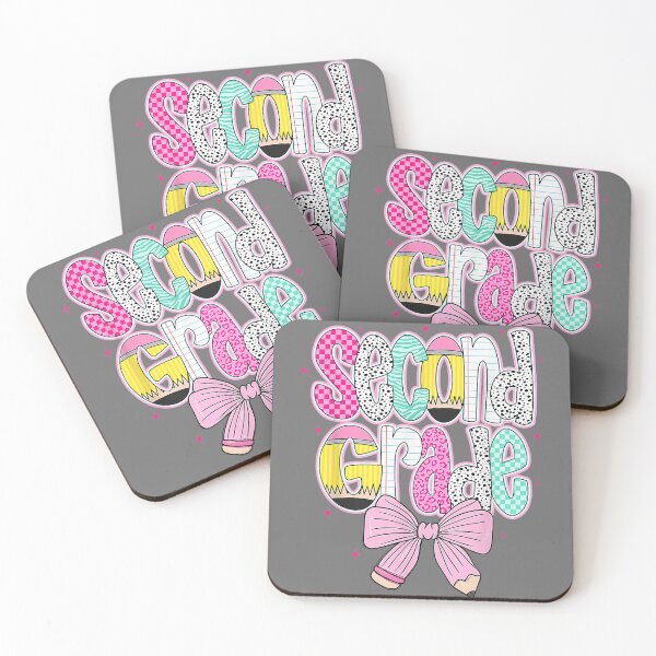 Item preview, Cute Preppy 2nd Grade Coquette First Day of School Kids Girl designed and sold by KristineLi.