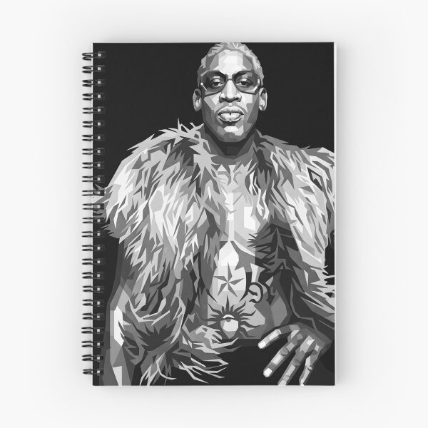 Artikelvorschau, Dennis Rodman Graustufen entworfen und verkauft von Japanese art.