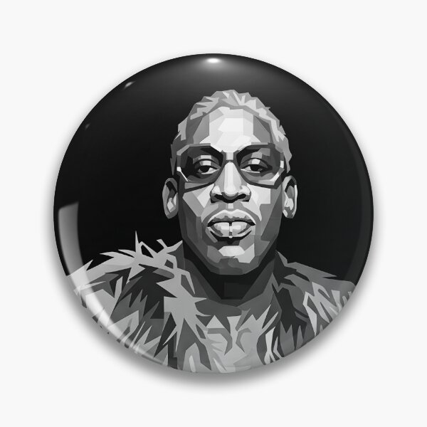Item preview, Dennis Rodman Grayscale  designed and sold by Japanese art.