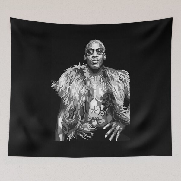 Artikelvorschau, Dennis Rodman Graustufen entworfen und verkauft von Japanese art.