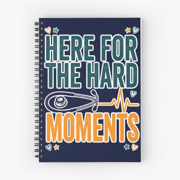 Item preview,  Here For The Hard Moments  Nurse Healthcare Worker Appreciation Gift Tshirt designed and sold by HopeAndHustle.