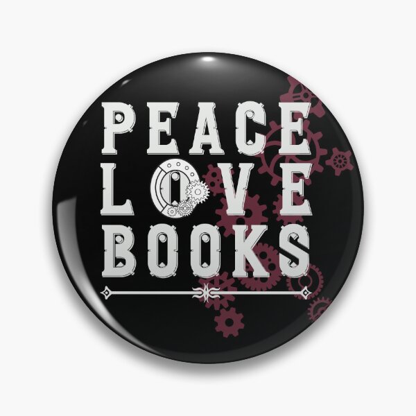 Item preview, Peace Love Books designed and sold by MercuryLoves.