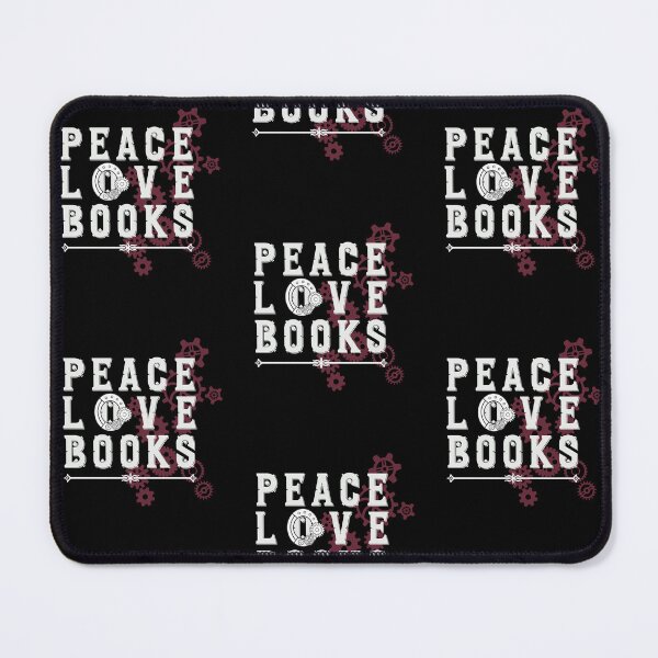 Item preview, Peace Love Books designed and sold by MercuryLoves.