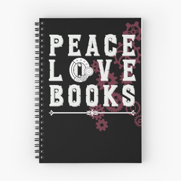 Item preview, Peace Love Books designed and sold by MercuryLoves.