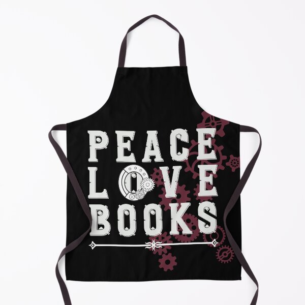 Item preview, Peace Love Books designed and sold by MercuryLoves.