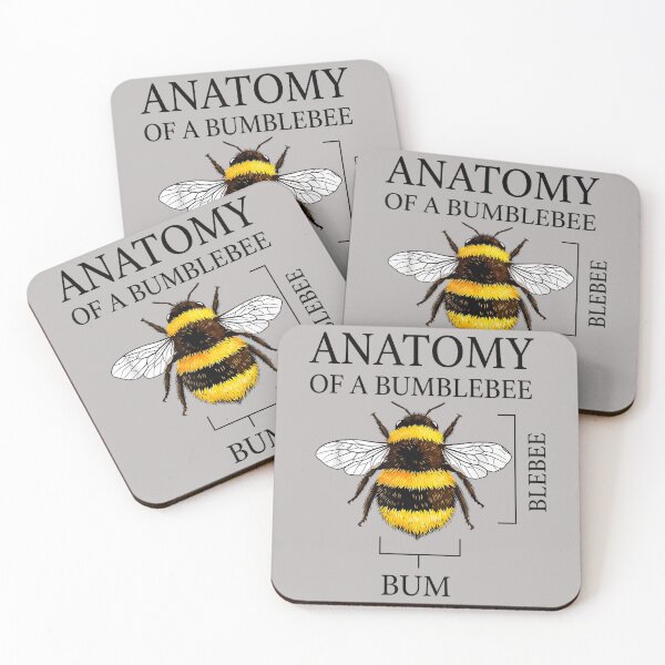 Item preview, Anatomy of A Bumblebee Vintage Funny Bee Science Joke designed and sold by mjohnson9.