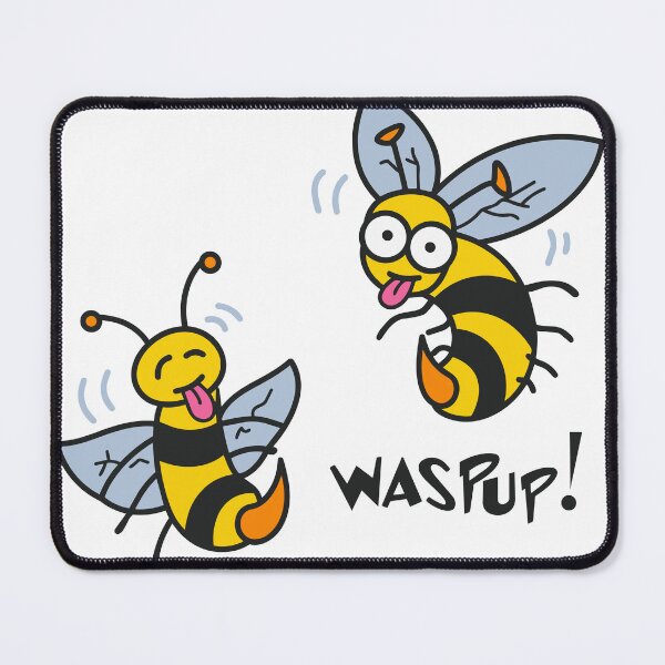 Item preview, Cute wasp friends WaspUp! cartoon designed and sold by Kristylou Designs.