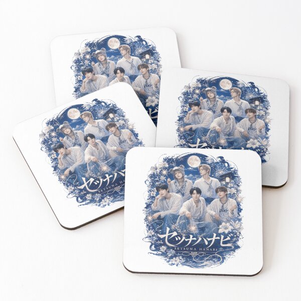 Item preview, TXT OT5 Setsuna Hanabi fireworks and full moon aesthetic design designed and sold by Valeree Store.