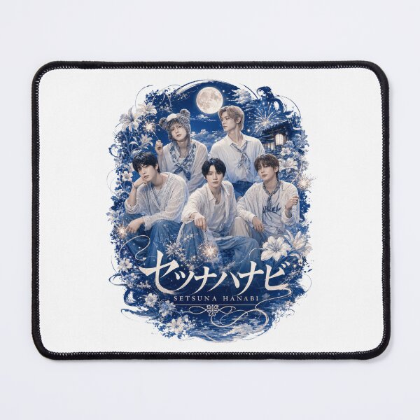 Item preview, TXT OT5 Setsuna Hanabi fireworks and full moon aesthetic design designed and sold by Valeree Store.