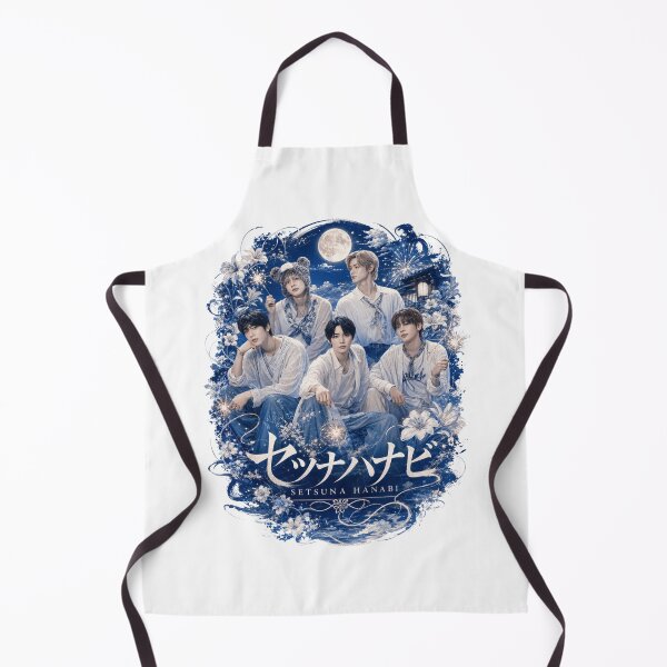 Item preview, TXT OT5 Setsuna Hanabi fireworks and full moon aesthetic design designed and sold by Valeree Store.