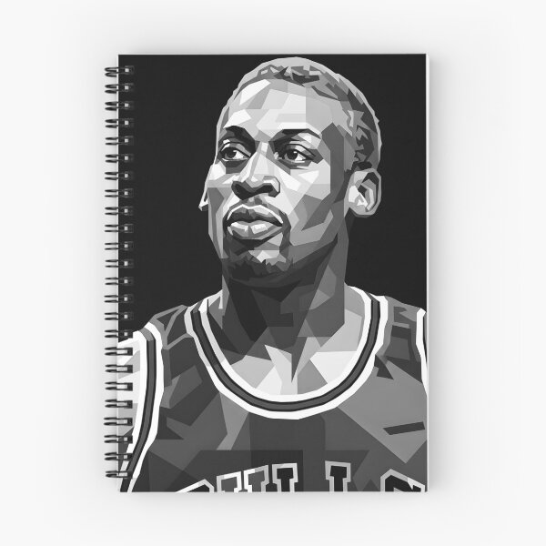 Artikelvorschau, Dennis Rodman Graustufen entworfen und verkauft von Japanese art.