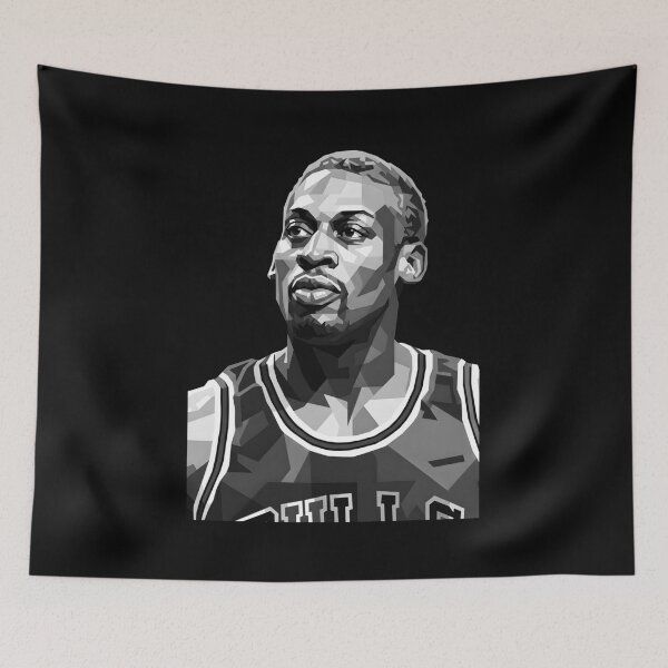 Artikelvorschau, Dennis Rodman Graustufen entworfen und verkauft von Japanese art.