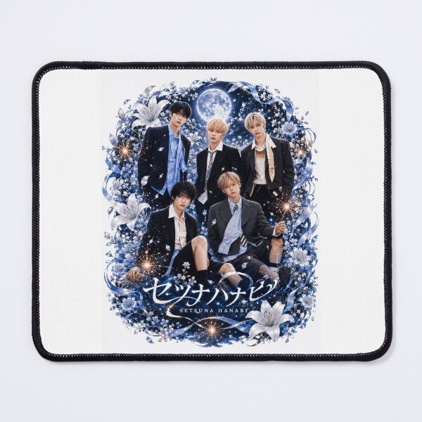 Item preview, TXT Setsuna Hanabi OT5 group sparkler under full moon and stars designed and sold by Valeree Store.