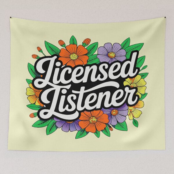 Item preview, Mental Health School Counselor Therapy Licensed Listener designed and sold by Colorfulman.