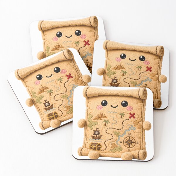 Item preview, Giant Treasure Map Plush designed and sold by KJ Frost.