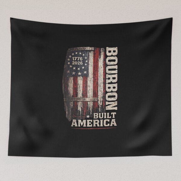 Item preview, Bourbon Vintage Built America Patriotic Whiskey 250 Years designed and sold by FrankIsabel.