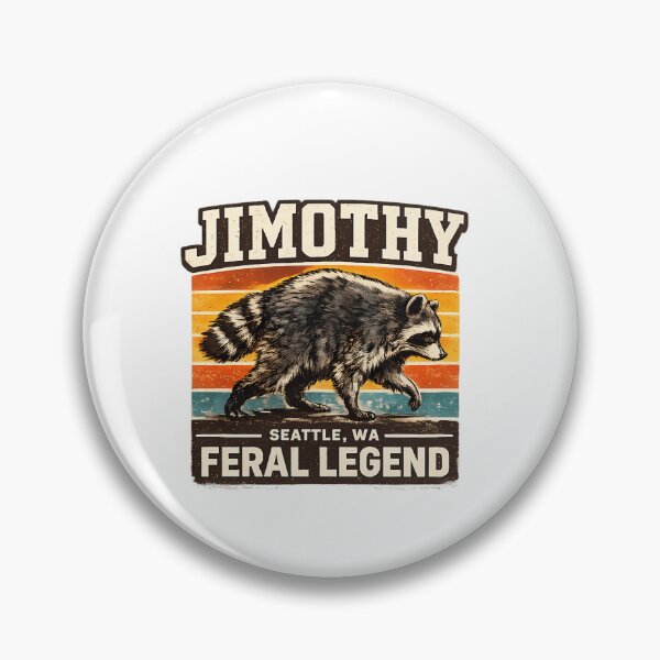 Item preview, Jimothy Raccoon Funny Animal Meme Classic T-Shirt designed and sold by oganespegenh.
