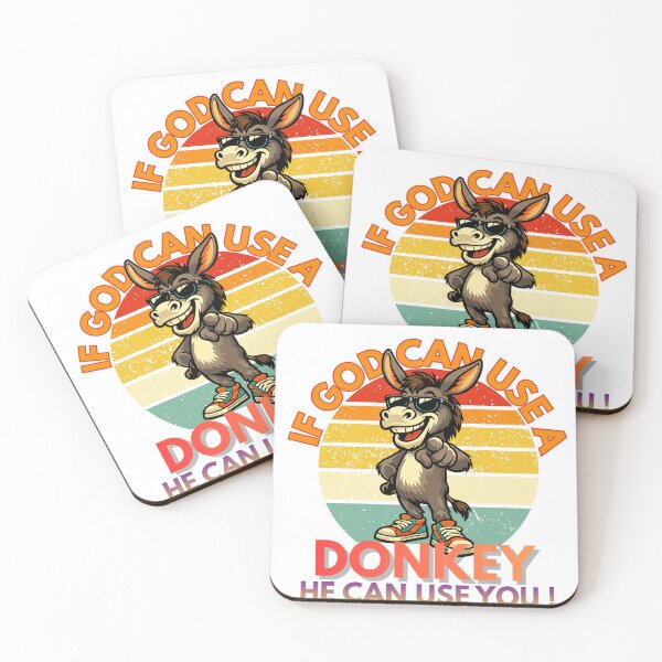 Item preview, If God can use a donkey, he can use you! designed and sold by zingbing.