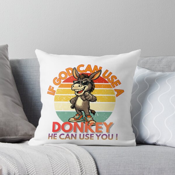 Item preview, If God can use a donkey, he can use you! designed and sold by zingbing.