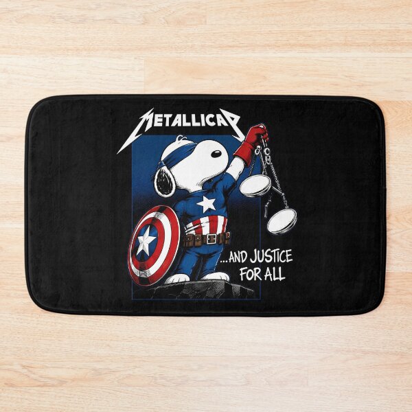 Item preview, Snoopy Captain America Metallica Justice Mashup designed and sold by Har-vee.