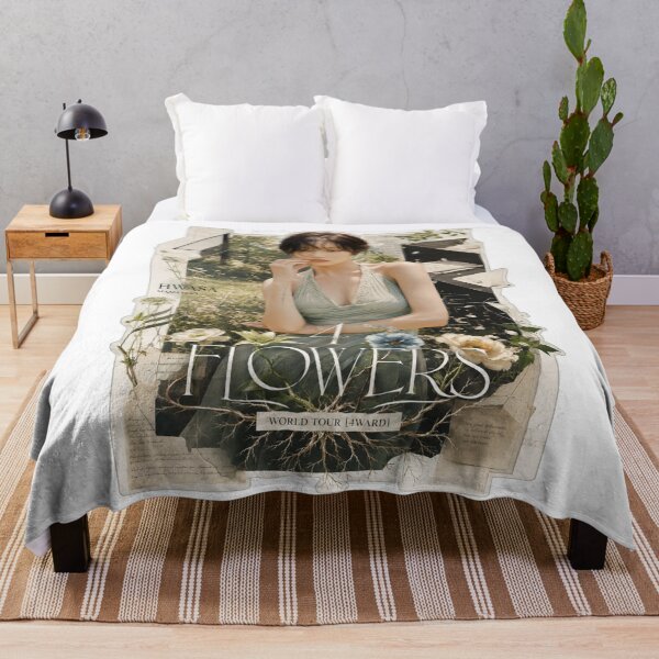 Item preview, MAMAMOO Hwasa 4 Flowers vintage botanical collage aesthetic designed and sold by Valereekmerch.