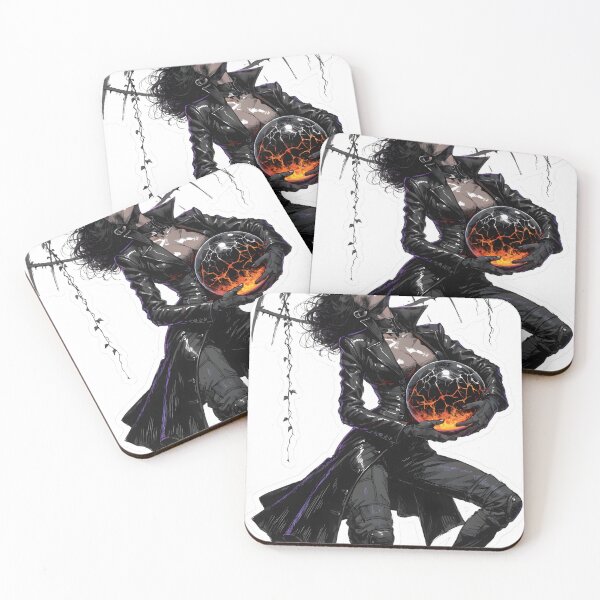 Item preview, Fantasy woman in leather coat holding as PNG cutout designed and sold by Creative88Art.