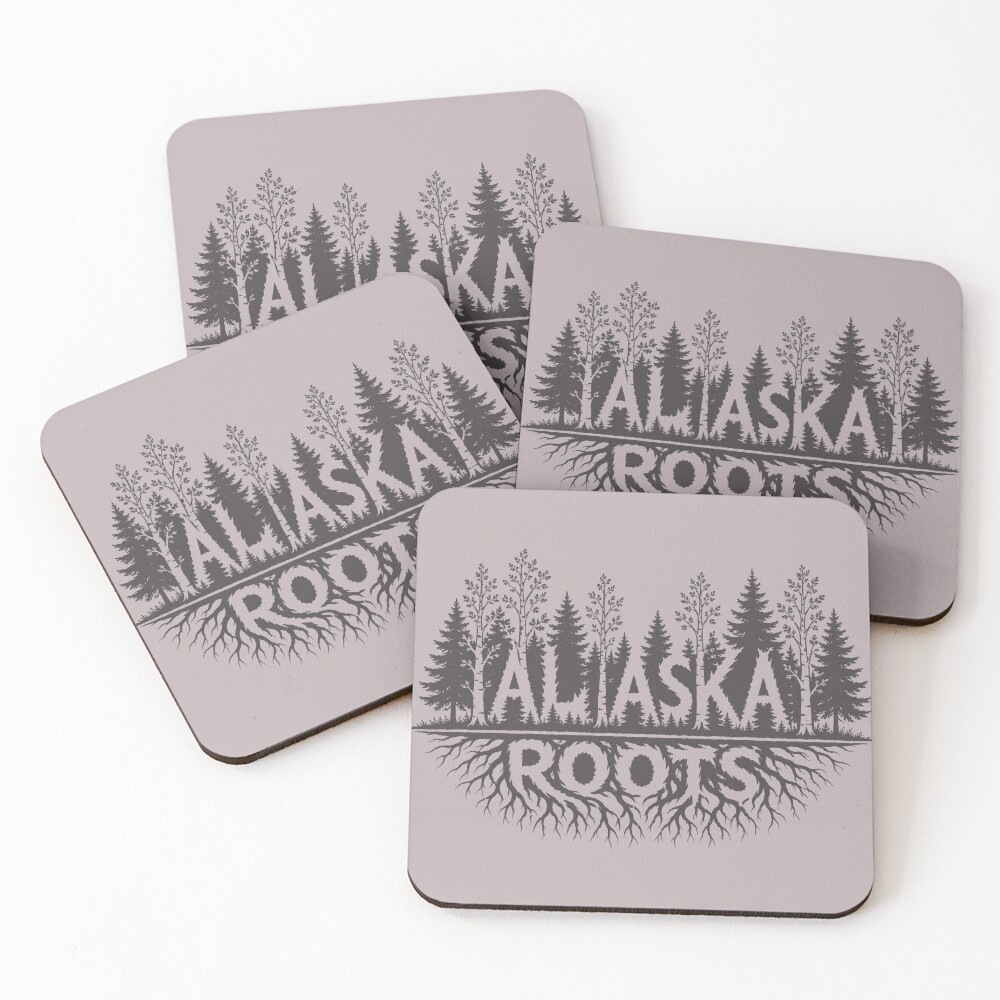 Item preview, Coasters (Set of 4) designed and sold by AlaskaExtreme.