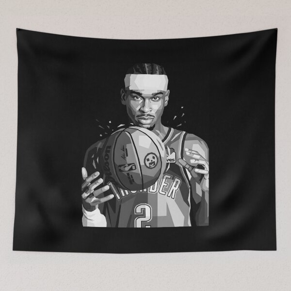 Item preview, Shai Gilgeous Grayscale  designed and sold by Japanese art.